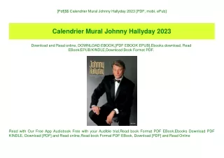 [Pdf]$$ Calendrier Mural Johnny Hallyday 2023 [PDF  mobi  ePub]