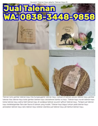 08ᣮ8–ᣮԿԿ8–9858 (WA) Souvenir Pernikahan Gambar Flora Di Talenan Yang Mudah