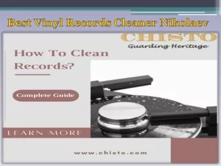 Best Vinyl Records Cleaner Nikolaev