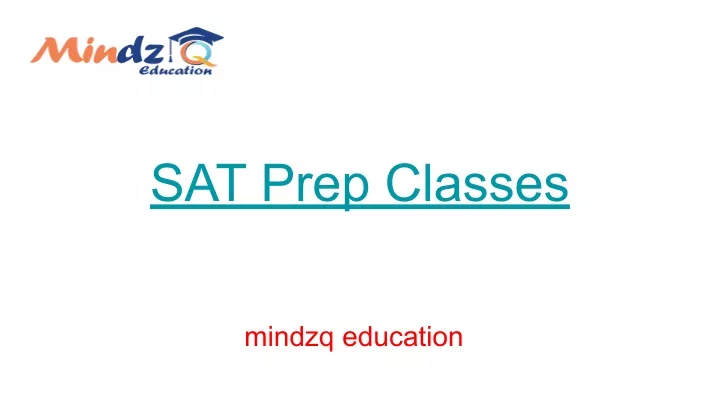 sat prep classes