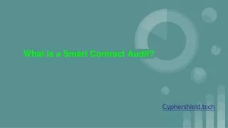 What is a Smart Contract Audit_