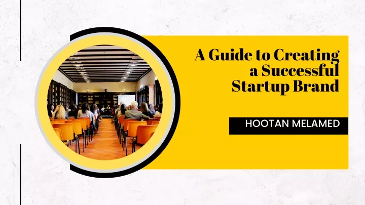 a guide to creating a successful startup brand