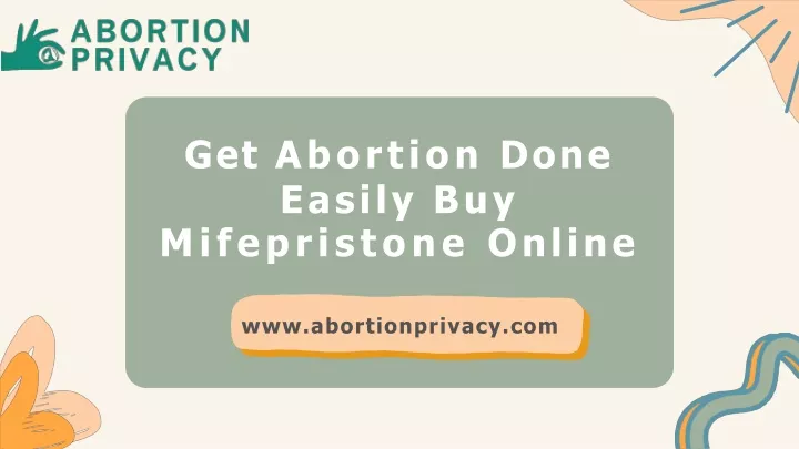 get abortion done easily buy mifepristone online