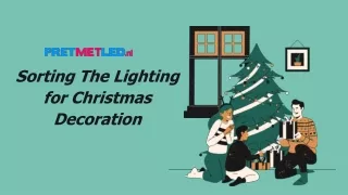 Sorting The Lighting for Christmas Decoration | PretMetLed