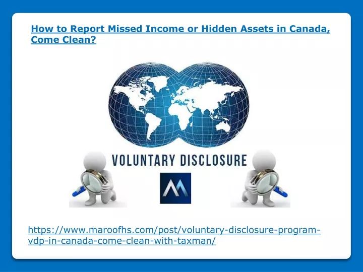 how to report missed income or hidden assets