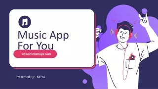 music app for you