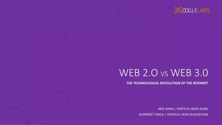 PPT - Web 2.0 Vs Web 3.0 PowerPoint Presentation, Free Download - ID ...