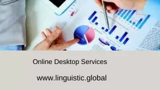 Online Desktop Services - Linguistic