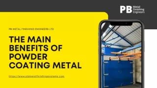 The Main Benefits Of Powder Coating Metal