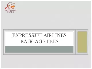 ExpressJet airlines baggage fees