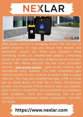 Gate Access System