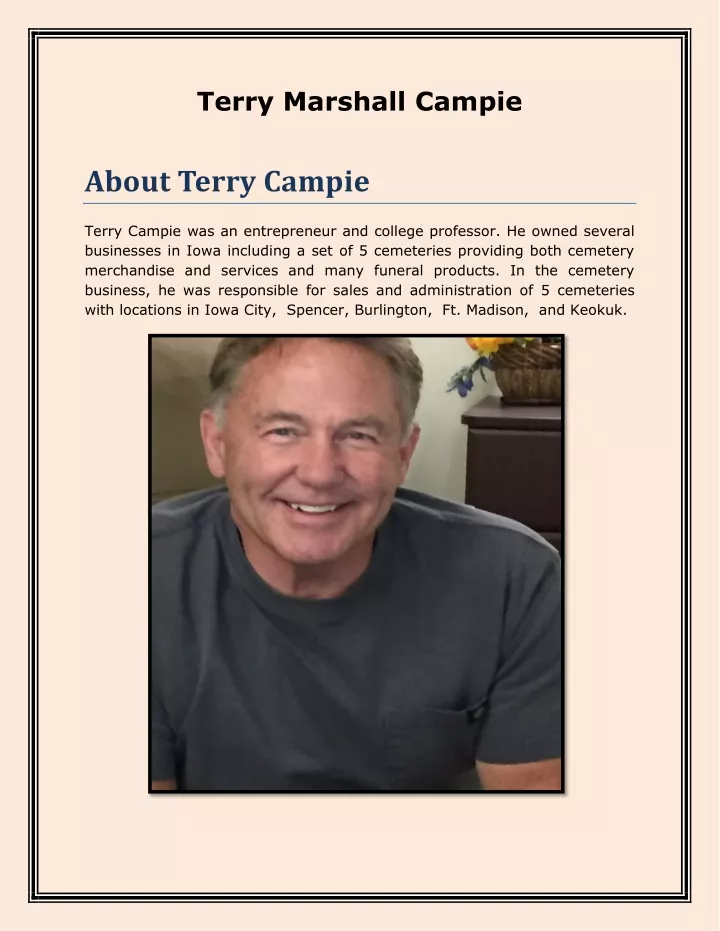 terry marshall campie