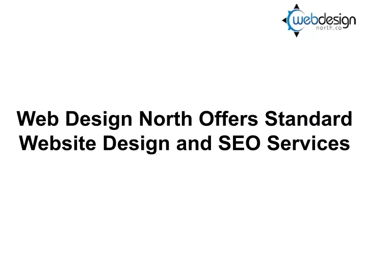 web design north offers standard website design