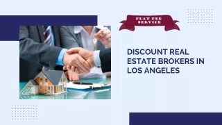 Discount Real Estate Brokers in Los Angeles