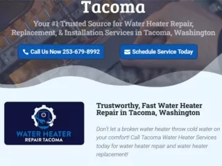 Top Tacoma Water Heater Installation Experts