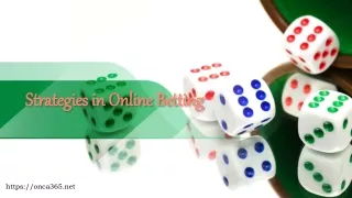 strategies in online betting