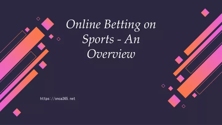 online betting on sports an overview