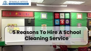 School Cleaning Melbourne