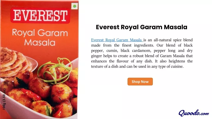 everest royal garam masala