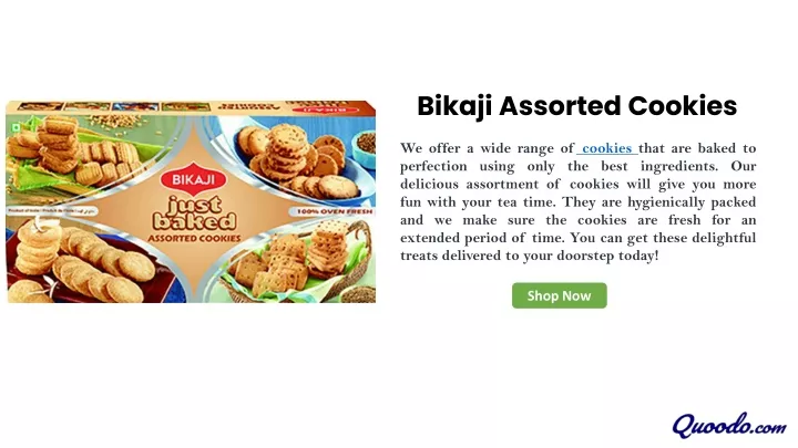 PPT - Bikaji Assorted Cookies PowerPoint Presentation, free download ...