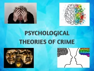 Psychological Theories of Crime