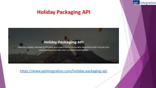 Holiday Packaging API