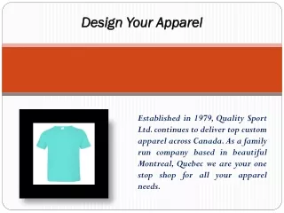 design your apparel
