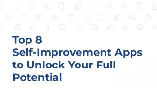 top 8 self improvement apps to unlock your full