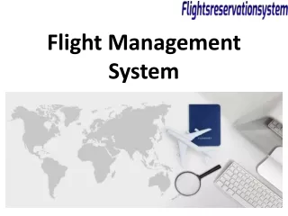 Flight Management System