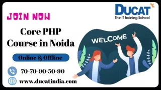 join now join now core php course in noida