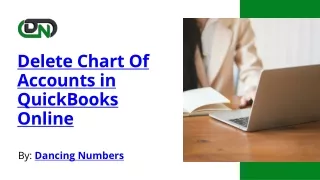 delete chart of accounts in quickbooks online
