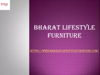 How to Pick A Superb Sofa Bed - Bharat Lifestyle Furniture.ppt