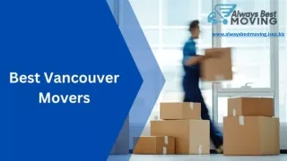 Best Vancouver Movers