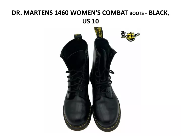 dr martens 1460 women s combat boots black us 10