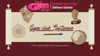 Top gym club Software