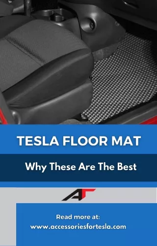 Why These Are The Best Tesla Floor Mats