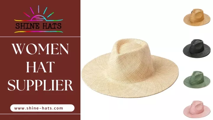 women hat supplier