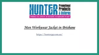 Men Workwear Jacket in Brisbane