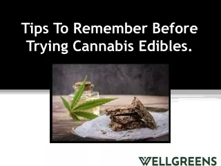 Lunar Loussia - Tips To Remember Before Trying Cannabis Edibles.