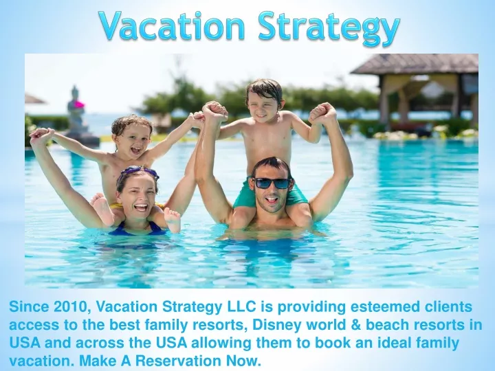 vacation strategy
