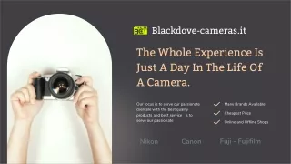 Black Dove-Cameras | blackdove-cameras.it