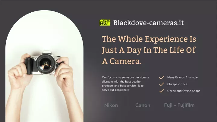 blackdove cameras it