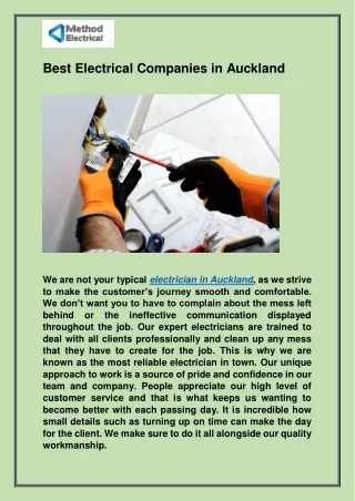 Electrician in Auckland