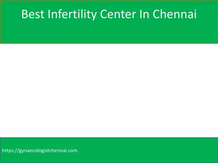 best infertility center in chennai