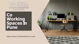co working s p a c e s i n pune