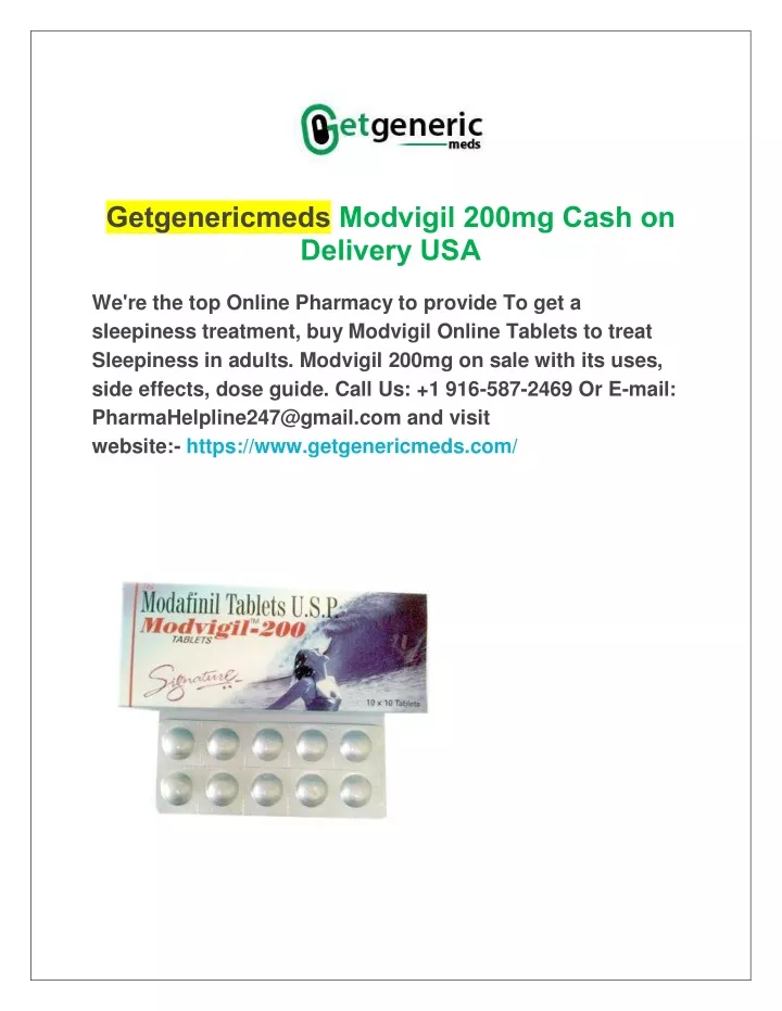 getgenericmeds modvigil 200mg cash on delivery usa