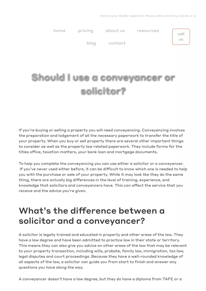 Ppt Should I Use A Conveyancer Or Solicitor Provey Conveyancing Powerpoint Presentation 4879