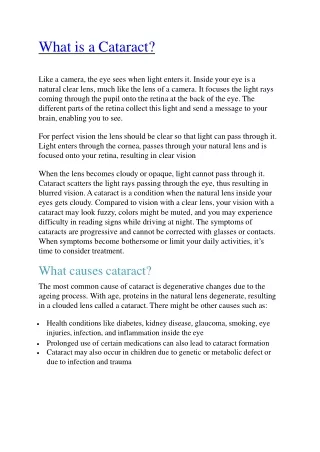 Best Cataract Treatment in Mumbai By The Cataract Surgeon Dr. Niteen Dedhia