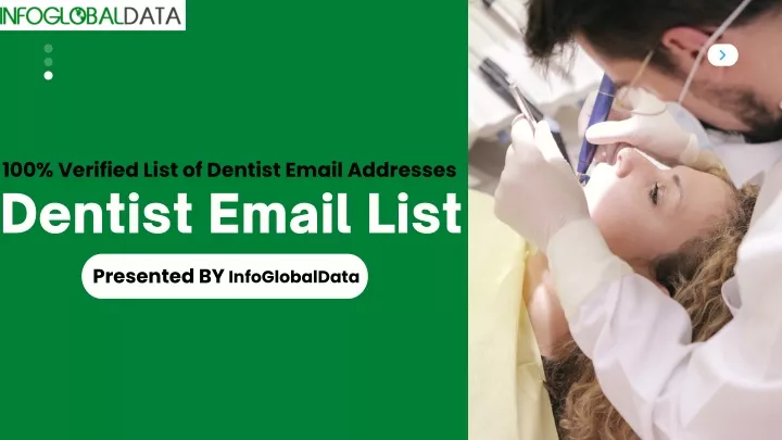 100 verified list of dentist email addresses