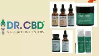 Shop CBD Supplements From Dr. CBD & Nutrition Centers